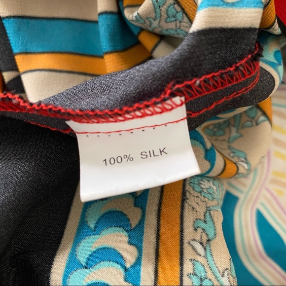 BCBGMaxAzria A-Shape Silk Dress - Picture 9 of 9